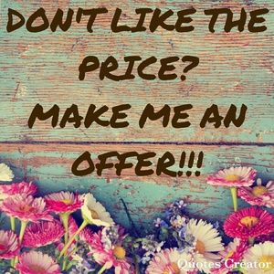 TAKING ALL REASONABLE OFFERS! 💖